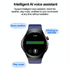 TK25 1.39-inch IP67 Waterproof Sports Health Monitoring Smart Bluetooth Calling Watch(Blue Silicone)