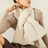 115x25cm Winter Neck Warm Waterproof Thickened Down Scarf, Spec: Duck Down (Black)