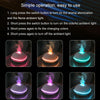 SD13 200ML Car USB Flame Aromatherapy Diffuser Home LED Night Light Silent Mist Humidifier(Black)