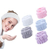 6pcs Washing Anti-Humidity Washing Face Wrist Strap Sports Sweat-Wiping Bracelet Sweat-Absorbing Sleeve(Pink)