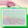 296 in 1 / Set Early Childhood Educational Creative DIY Desktop Mushroom Nail Puzzle Game Toy