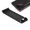 For Nintendo Switch Console 2pcs Replacement Kickstand Back Shell Holder(Transparent White)