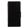 For Galaxy Note 8 Pressed Flowers Butterfly Pattern Horizontal Flip Leather Case with Holder & Card Slots & Wallet & Lanyard (Black)