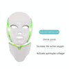 7 Color LED Facial Mask Photon Mask Skin Rejuvenation Face Beauty Machine, AU Plug