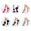 2 Pair Two-Toed Yoga Socks Clogs Socks Non-Slip Sports Cotton Socks, Size: One Size(Rose Red)