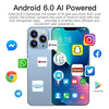 i13 ProMax, 1GB+8GB, 6.1 inch Drop Notch Screen, Face Identification, Android 6.0 MTK6580P Quad Core, Network: 3G, Dual SIM(White)