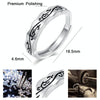 J177 Men Domineering Distressed Open Tail Ring(Adjustable)