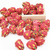 5 PCS 1:12 Fruit Simulation Dragon Fruit Kitchen Accessory Mini House Toy(Red)