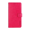 For iPhone 11 Pro Max idewei Crazy Horse Texture Horizontal Flip Leather Case with Holder & Card Slots & Wallet(Rose Red)