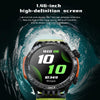 LOKMAT ZEUS6 PRO 1.46-Inch IP68 Waterproof SOS Flashlight Bluetooth Smart Watch(Blue)