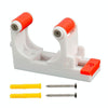 DEEMOUNT RCK-051 Road Bicycle Parking Buckle Wall Hook Mountain Bike Parking Buckle(White Red)