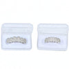 Halloween Accessories Micro-Inlaid Zircon Hip-Hop Braces, Colour: Silver Suit