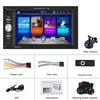 7622C 6.2 inch Dual Spindle HD Car Universal MP5 Carplay Player, Style: Standard+AHD Camera