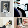 Wall Mounted Key Safe Box - Aluminium Alloy - Secure Outdoor Key Storage