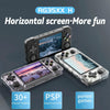 ANBERNIC RG35XX H Handheld Game Console 3.5 Inch IPS Screen Linux System 64GB+128GB(Black)