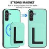 For Samsung Galaxy A13 5G / A04s CX01 Detachable Magsafe Magnetic Card Bag Phone Case(Mint Green)