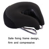 Bicycles Soft Saddle Mountain Bikes Thick Shock Absorption & Comfortable Seat Accessories(Black Yellow)
