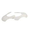 2 PCS Sneakers Shield Anti-crease Anti-wrinkle Shoe Support, Size: L(White)