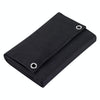 10W Monocrystalline Silicon Foldable Solar Panel Outdoor Charger with 5V Dual USB Ports (Black)