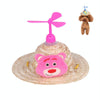 Pet Dragonfly Straw Hat | Cat & Dog Costume | M (Little Bear)