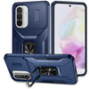 For Samsung Galaxy A36 Sliding Camshield Holder Phone Case(Blue)