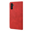 For Samsung Galaxy A36 / 56 5G Skin Feel Splicing Leather Phone Case(Red)