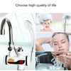 3s Fast Heat Electrothermal Rotatable Faucet Water Tap with Digital Display, 220V, Size: S