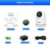 SriHome SH042 1080P WiFi PTZ Security Camera UK Plug