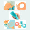 7 in 1 Outdoor Play Water Play Sand Soft Silicone Material Tool Children Play Water Toy Set