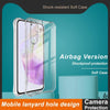 For Samsung Galaxy A56 5G imak Shockproof Airbag TPU Phone Case(Transparent)