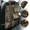 2pcs / Set Car Front Seat Back Camouflage Storage Bag Car Hanging Organiser(Camouflage+Khaki)