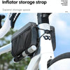 WEST BIKING Bicycle Top Tube Hanging Front Bag(White)
