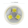 2 PCS 9006 4.5W DC 12V 6000K 360LM Car Auto Ceramics Fog Light 18LEDs SMD-3030 Lamps, with Projector Lens(White Light)