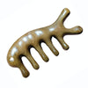 Golden Sandalwood Massage Anti-Static Scrapping Meridian Comb