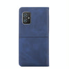 For Asus ZenFone 8 ZS590KS Cow Texture Magnetic Horizontal Flip Leather Phone Case(Blue)