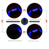 AQY-093 Detachable USB Rechargeable LED Bike Taillight(Blue)