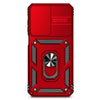 For Samsung Galaxy A26 5G Sliding Camshield Holder Phone Case(Red)