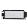 2 PCS License Plate Light with 18  SMD-3528 Lamps for Renault,2W 120LM,6000K, DC12V(White Light)