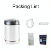 SH-588 USB Charging Electric Mini Shaver Portable Car Travel Shaver(White)