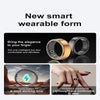 R02 SIZE 8 Smart Ring, Support Heart Rate / Blood Oxygen / Sleep Monitoring / Multiple Sports Modes(Gold)