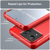 For Asus Zenfone 11 Ultra Brushed Texture Carbon Fiber TPU Case(Red)