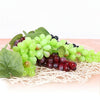 2 Bunches 85 Red Grapes Simulation Fruit Simulation Grapes PVC with Cream Grape Shoot Props