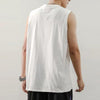Men Summer Outdoor Vest Basketball Fitness Sports Sleeveless Crew Neck Shirt, Size: XXXL(Black)