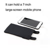 7 Inch Mobile Phone Outdoor Sports Wrist Bag Elastic Close-fitting Mini Arm Bag(Red)