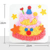Montessori DIY Embroidery Board Kindergarten Children Cartoon Wool Stitching Material Kit, Style: Sunflower