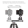 PULUZ Close-Up Shooting Desktop Fluid Drag Track Slider Aluminum Alloy Camera Video Stabilizer Rail with 1/4 inch Screw
