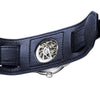 Ochstin 7237 Business Leather Wrist Wrist Waterproof Luminous Skeleton Mechanical Watch(Silver+Black)