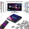 H96 Max V11 4K Smart TV BOX Android 11.0 Media Player with Remote Control, RK3318 Quad-Core 64bit Cortex-A53, RAM: 4GB, ROM: 64GB, Support Dual Band WiFi, Bluetooth, Ethernet, US Plug