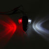 2 PCS X9 12-24V Mini Double-Sided Red And White Truck Side Lights Modified Special Side Lights