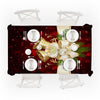 Household Rectangular Tablecloth Christmas Dining Coffee Table Cloth Decoration, Size:150x260cm(Christmas Bell)